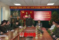 Thượng tướng Nguyễn Văn Thành, Thứ trưởng Bộ QQ8894 casino trực tuyến kiểm tra công tác đảm bảo ANTT Tết Nguyên đán tại QQ8839 nhà cái
