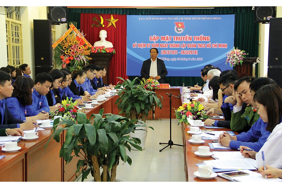 Phát huy vai trò của đoàn viên, thanh niên Đổi quà QQ88 thành phố Cảng xanh, văn minh, hiện đại