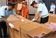 Cục Hải quan QQ8839 nhà cái bắt giữ 2,5 tấn lá khát tại Cảng Nam Hải- Đình Vũ.