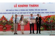 QUÀ TẶNG QQ88 | Ho Chi Minh City Sơn Trường xây trường học tặng xã Nam Sơn (huyện An Dương)