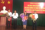 Đồng chí Lê Trung Kiên giữ chức vụ Bí thư Quận ủy Lê Chân