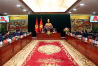 Nguyên Chủ tịch nước Trương Tấn Sang thăm QQ8839 nhà cái: Mong QQ8839 nhà cái giữ vững nhịp độ tăng trưởng cao