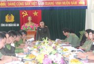 CATP kiểm tra công tác tại QQ8894 casino trực tuyến quận Hải An