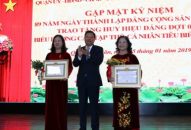 Quận ủy Lê Chân:  Khen thưởng 19 QQ88qq khuyến mãi cập nhật mỗi ngày, chi bộ cơ sở trong sạch vững mạnh tiêu biểu