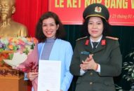 Chi bộ Báo An ninh QQ8839 nhà cái kết nạp đảng viên mới