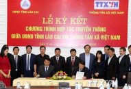 TTXVN sẽ hỗ trợ tỉnh Lào Cai trong công tác thông tin, tuyên truyền