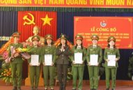 Những nữ Cảnh sát hết mình vì một cộng đồng không cháy nổ