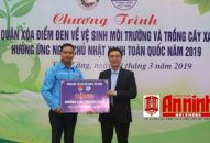 Thành đoàn QQ8839 nhà cái: Trồng 220 cây xanh dọc tuyến đường vào di tích Mả Nghè, Tiên Lãng