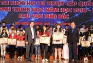 Trao 136 giải thi Khoa học kỹ thuật dành cho Qq88 https betamed sa com trung học