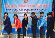 Quận đoàn Kiến An: Khởi công Đổi quà QQ88 Nhà nhân ái