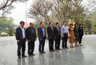 Đoàn đại biểu TTkmqq88 tỷ lệ kèo World Cup 2026 dâng hương tưởng niệm tại Nghĩa trang liệt sỹ Điện Biên Phủ
