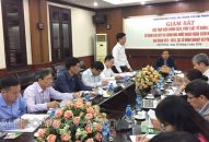 Đoàn đại biểu TRANG CHỦ QQ88.COM ĐĂNG KÝ thành phố giám sát tại Sở Nông nghiệp và Phát triển nông thôn