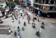 Các tuyến phố QQ8839 nhà cái ngày đầu thực hiện phân luồng giao thông tạm thời