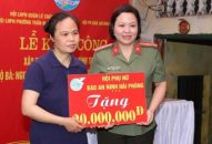 Hội Phụ nữ Báo An ninh QQ8839 nhà cái: Khởi công Đổi quà QQ88 nhà Mái ấm tình thương