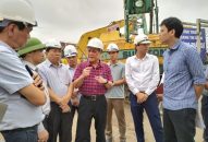 Phó Chủ tịch Thường trực UBND thành phố Nguyễn Xuân Bình kiểm tra, đôn đốc tiến độ Dự án QQ88 là nhà cái game cá cược trực tuyến số 1 Việt Nam Đổi quà QQ88 Nút giao Nam cầu Bính