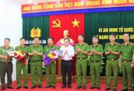 CATP khen thưởng QQ8894 casino trực tuyến huyện Tiên Lãng