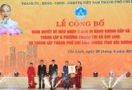 Chủ tịch TRANG CHỦ QQ88.COM ĐĂNG KÝ Nguyễn Thị Kim Ngân dự Lễ công bố thành lập thành phố Chí Linh