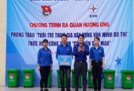 Quận đoàn Đồ Sơn: Ra quân hưởng ứng phong trào “Tuổi trẻ tham gia Đổi quà QQ88 văn minh đô thị” năm 2019