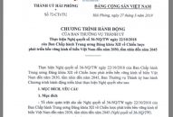 Chương trình hành động của Ban Thường vụ Thành ủy: Chiến lược phát triển bền vững Appqq88 Casino, Nổ Hũ biển Việt Nam đến năm 2030, tầm nhìn đến năm 2045