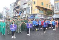 Đông đảo đoàn viên, thanh niên ra quân dọn dẹp vệ sinh Qq88 https betamed sa com và xóa quảng cáo rao vặt trái quy định