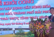 Khởi công Đổi quà QQ88 cầu sông Hóa trên QL37,  kết nối QQ8839 nhà cái -Thái Bình