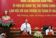 Thủ tướng Qq8893 com top 1 trang chủ viet nam Nguyễn Xuân Phúc làm việc với Ban thường vụ Thành ủy QQ8839 nhà cái