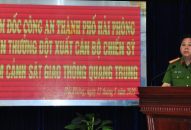 QQ8894 casino trực tuyến thành phố: Khen thưởng Trạm Cảnh sát giao thông Quang Trung, Phòng PC08