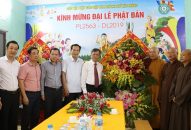 Lãnh đạo thành phố thăm và chúc mừng Giáo hội Phật giáo QQ8839 nhà cái nhân dịp Đại lễ Phật đản Vesak 2019