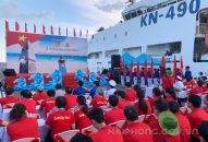 Đoàn đại biểu Đảng ủy Khối QUÀ TẶNG QQ88 | Ho Chi Minh City thành phố thăm huyện đảo Trường Sa và Nhà giàn DK1