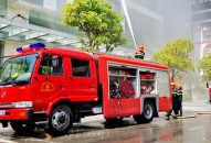 Diễn tập chữa cháy tổ hợp toà nhà 42 tầng ở Nha Trang