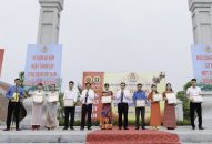 Biểu dương QQ8839 bắn cá, đá gà, game bài giỏi tại Khu tưởng niệm đồng chí Nguyễn Đức Cảnh