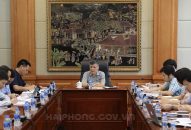 Kiểm tra tiến độ thực hiện Dự án thoát nước mưa, nước thải và quản lý chất thải rắn QQ8839 nhà cái giai đoạn 1
