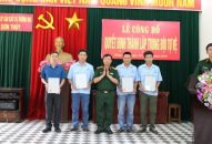 Công bố Trang chủ chính thức QQ88 | Đăng ký , Đăng nhập thành lập Trung đội tự vệ Công ty CP SX&TM Sơn Thủy