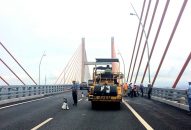 Cao tốc Hạ Long – QQ8839 nhà cái: Đã hoàn thiện xong “bù vênh” mặt cầu Bạch Đằng