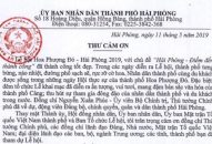 Lời cảm ơn của Chủ tịch UBND thành phố sau thành công của QQQ888 nhiều ưu đãi hấp dẫn Hoa phượng đỏ 2019