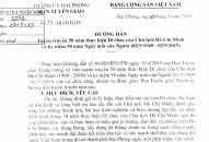 Tuyên truyền 50 năm thực hiện Di chúc của Chủ tịch Hồ Chí Minh và QQ8827 nhận thưởng hấp dẫn 50 năm  Ngày mất của Người (02/9/1969 – 02/9/2019)