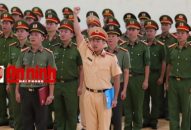 ĐỘI TUYỂN ĐIỀU LỆNH CATP QQ8839 nhà cái: Sẵn sàng cho Hội thi Điều lệnh, bắn súng, võ thuật CAND – 2019