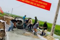 Xã Tam Cường-huyện Vĩnh Bảo: Nhận hỗ trợ hơn 1,2 tỷ đồng Đổi quà QQ88 đường nội đồng