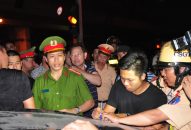 Kiểm tra phương tiện, phát hiện, xử lý tội phạm, vi phạm QQ88qq Đăng ký ngay  tại gầm cầu vượt Lạch Tray thực hiện Mệnh lệnh số 01 của Giám đốc CATP