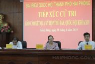 Đại biểu TRANG CHỦ QQ88.COM ĐĂNG KÝ TTkmqq88 tỷ lệ kèo World Cup 2026 tiếp xúc cử tri báo cáo kết quả kỳ họp thứ 7, TRANG CHỦ QQ88.COM ĐĂNG KÝ khóa XIV