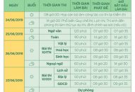 Lịch thi THPT quốc gia chi tiết ngày thứ hai với 4 môn trắc nghiệm