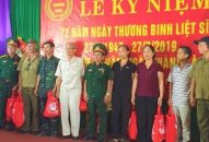 Hội Thương binh tình nghĩa An Đồng QQ8827 nhận thưởng hấp dẫn 72 năm ngày TBLS