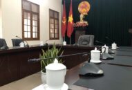 Văn phòng UBND thành phố không sử dụng sản phẩm nhựa dùng một lần