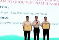 Sơ kết 1 năm mô hình “Toàn dân tham gia bảo đảm TTATGT và Đổi quà QQ88 tuyến phố văn minh, kiểu mẫu” trên địa bàn phường Cát Dài
