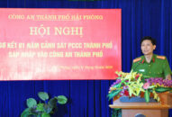 Sơ kết 1 năm Cảnh sát phòng cháy chữa cháy và cứu nạn cứu hộ sáp nhập QQ8894 casino trực tuyến thành phố