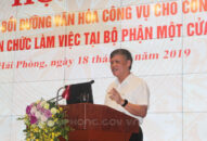 Tập huấn, bồi dưỡng văn hóa công vụ cho công chức, viên chức làm việc tại Bộ phận Một cửa