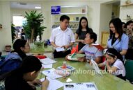 Sở Tư pháp trao tặng sách QQ88qq Đăng ký ngay cho Thư viện sách quận Lê Chân