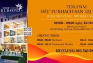 Tọa đàm cực nóng cho nhà QQ88 là nhà cái game cá cược trực tuyến số 1 Việt Nam khách sạn tại Bãi Cháy – Hạ Long