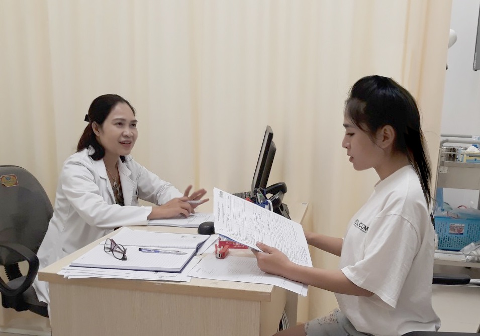 Khách hàng khám phụ khoa tại Vinmec QQ8839 nhà cái được thăm khám trong không gian riêng tư, được trả kết quả nhanh, chính xác.