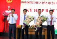Đại biểu HĐND quận Lê Chân bầu chức danh Chủ tịch HĐND quận,  Phó Chủ tịch UBND quận